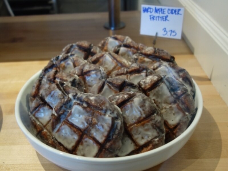 apple cider fritter