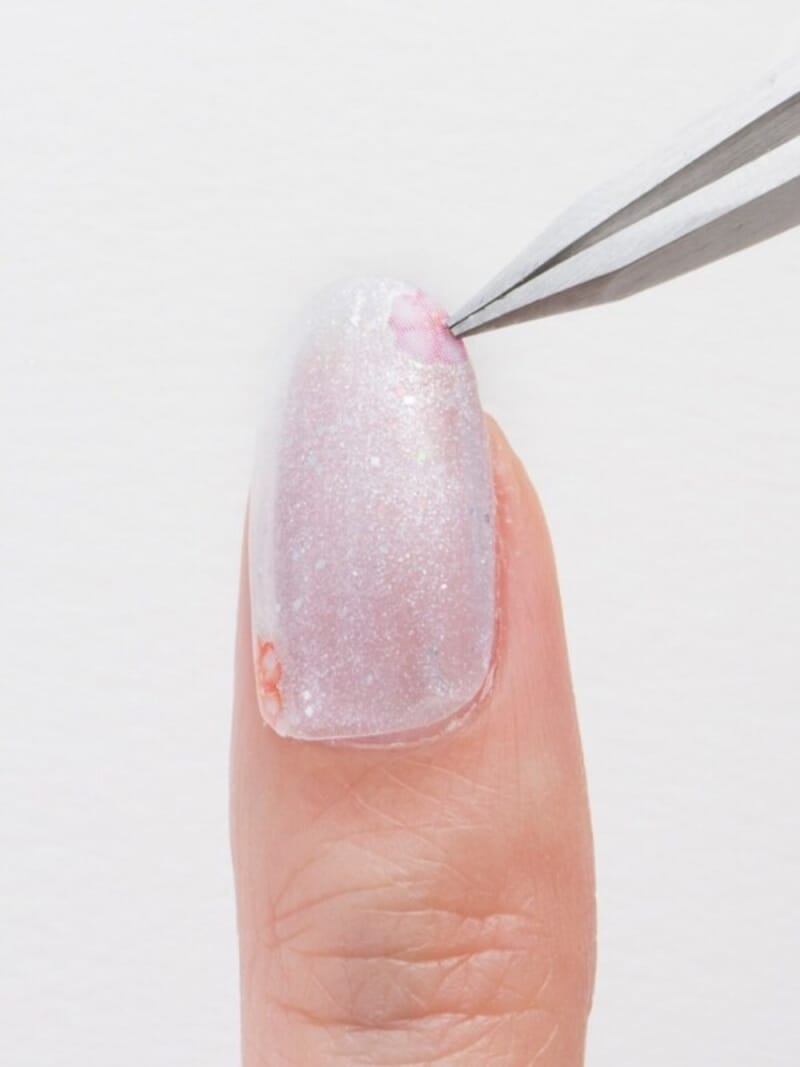 並べずに対角線に貼るとバランスが取りやすい