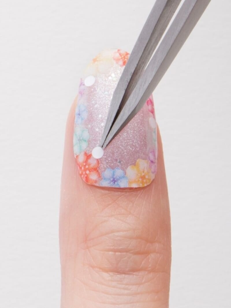 きらきら輝くホログラムをオン