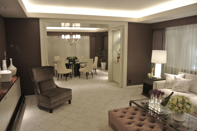 「ザ・パークハウス&nbsp;グラン&nbsp;南青山」のモデルルーム