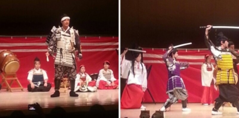 街歩きイベントのほか、芝居や舞踊など文化的な取り組みにもチャレンジしている(出典:鎌倉もののふ隊ホームページ)