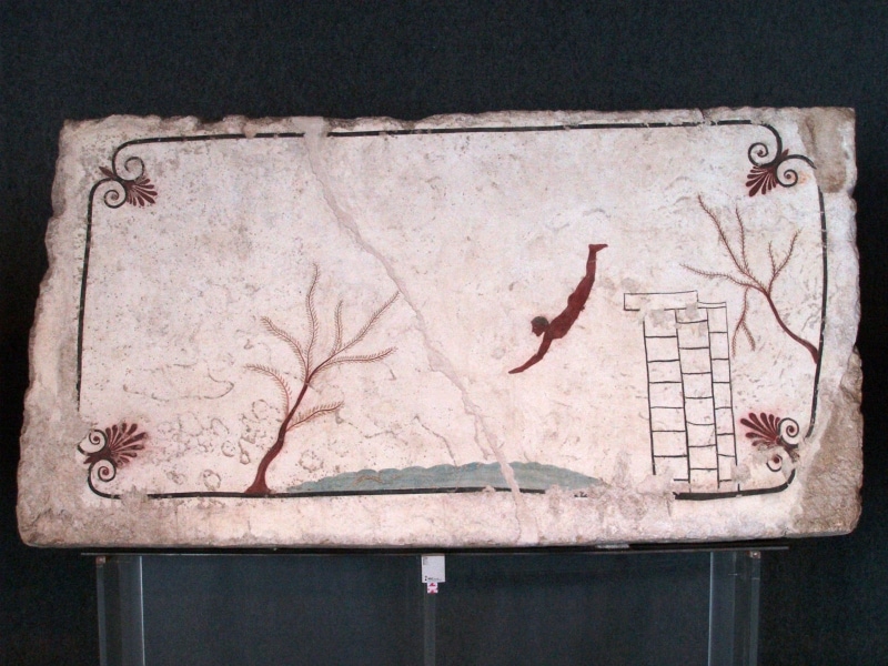 tomba di tuffatore