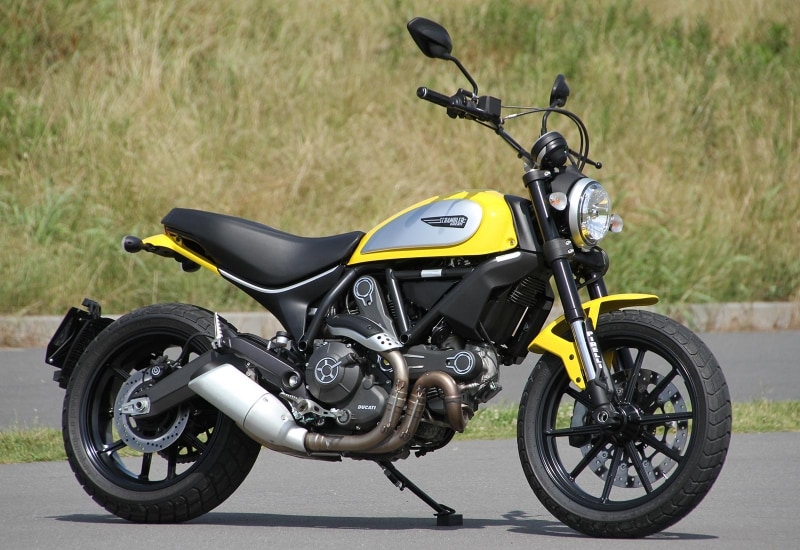 オートバイとしての理想的な姿を具現化したスクランブラー