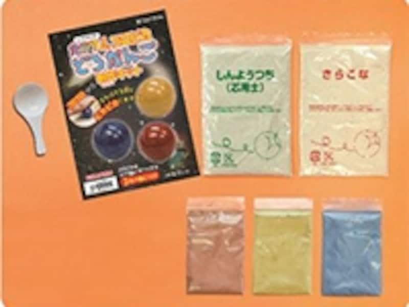 室内で泥遊び カラフルコロピカどろだんご制作キット おもちゃ all about