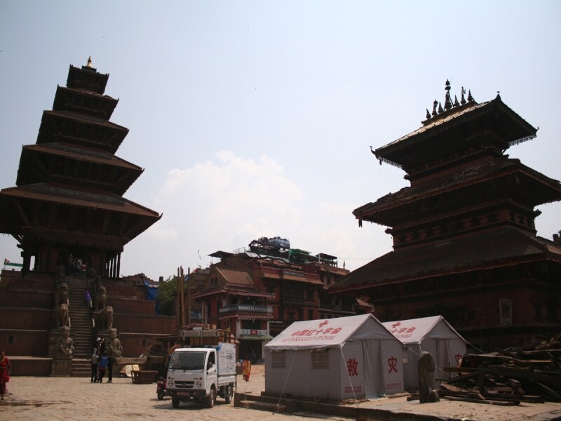 バクタプールundefined五重塔ニャタポラ寺院