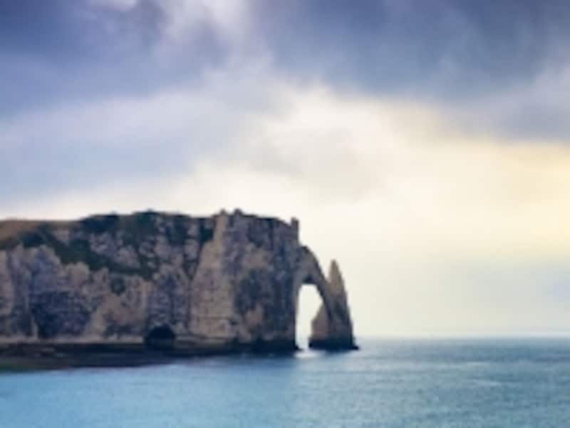 ノルマンディーの断崖の絶景