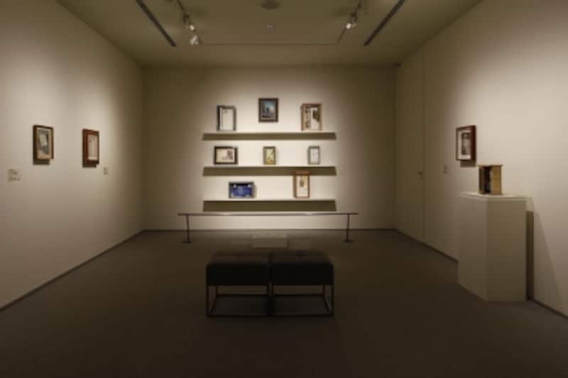 ジョゼフ・コーネルの部屋（105展示室）undefined展示風景undefined撮影：小川重雄