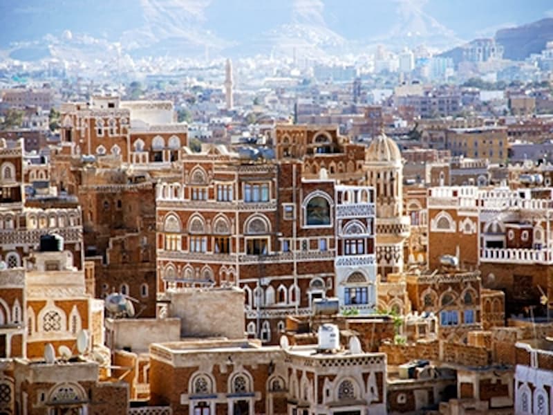 イエメンの世界遺産「サナア旧市街」