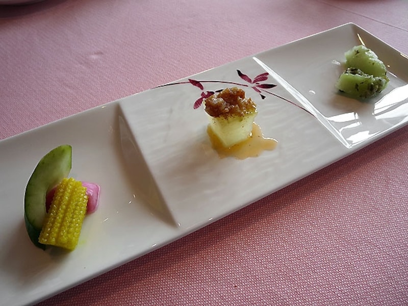 季節野菜のマリネとピクルス