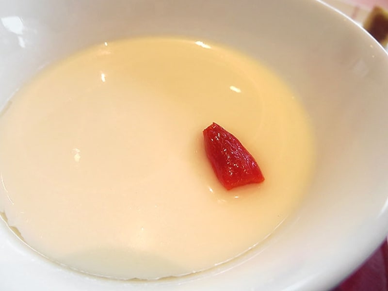 シンプル杏仁豆腐