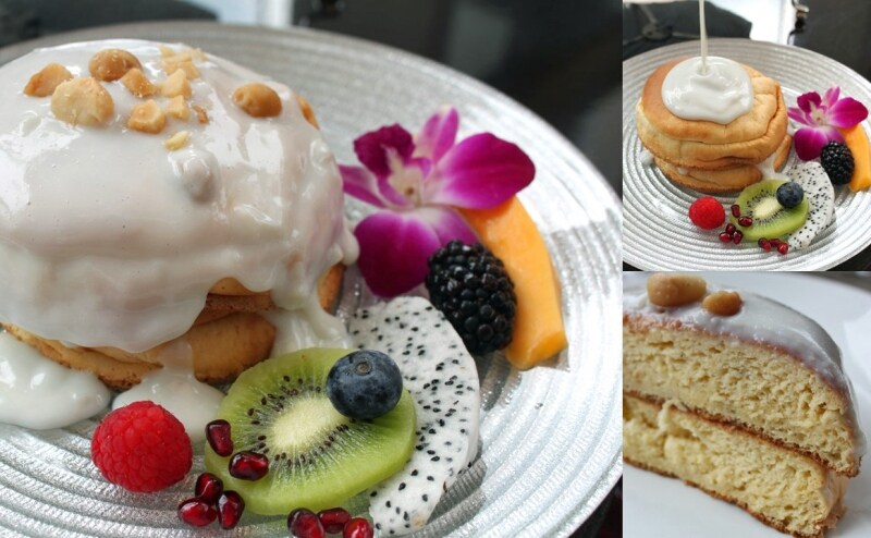 印象に残るに違いないココナッツスフレパンケーキ