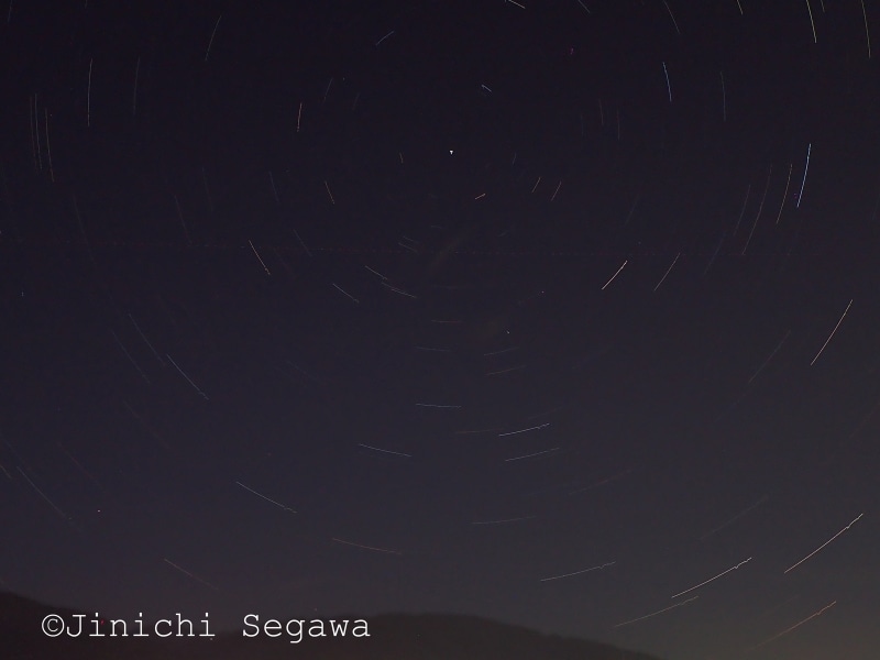 星の軌道撮影