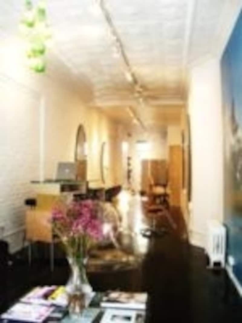 小ぢんまりとした私的な空間