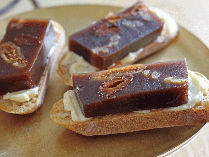 ドライフルーツの羊羹