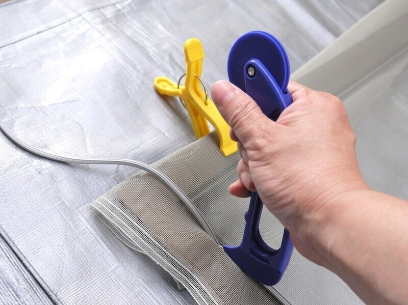 洗濯ハサミを使っています