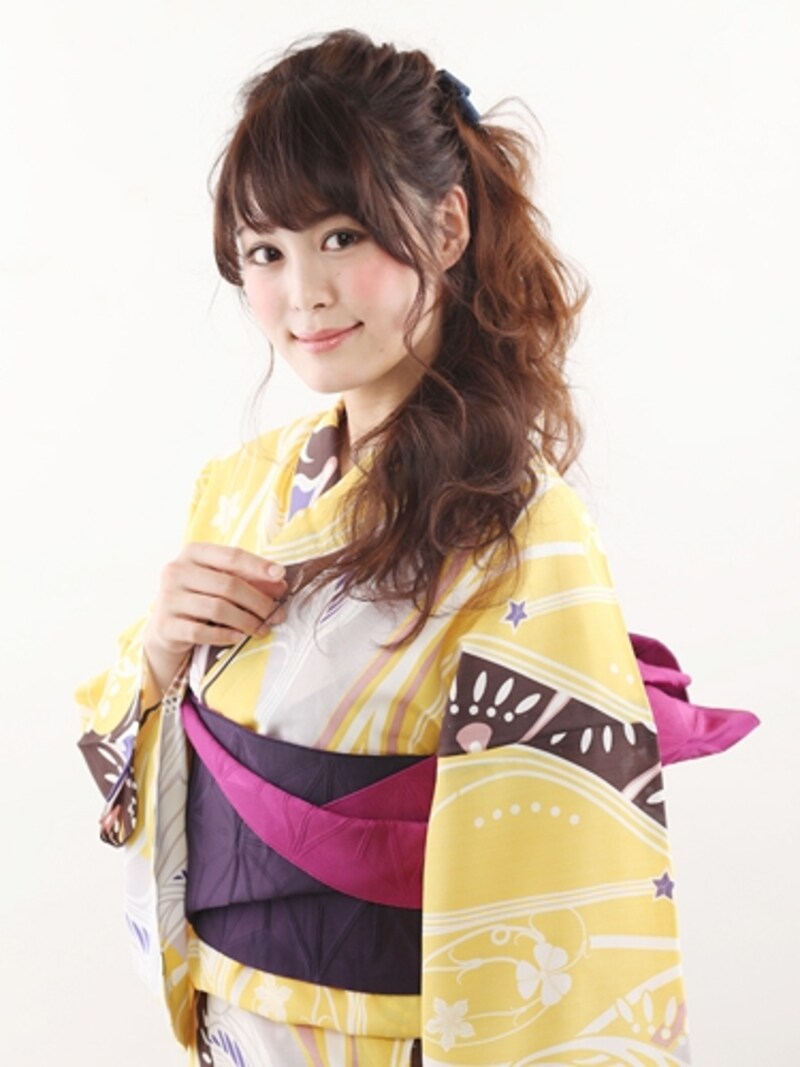 浴衣と帯の合わせ方