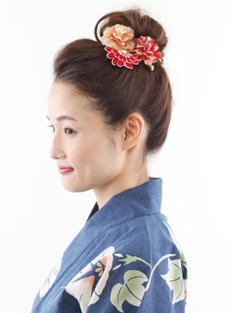 おだんごで作る純和風アレンジ