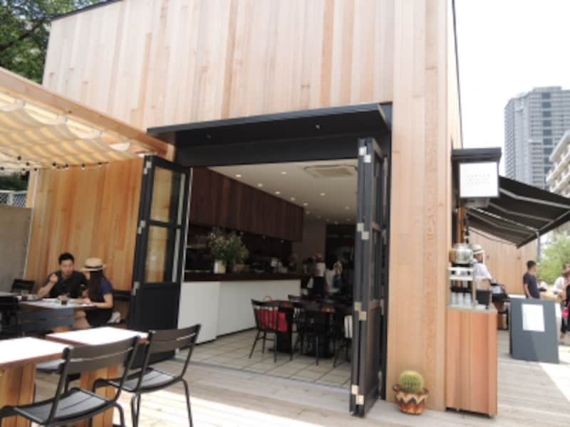 心地よいオープンエアな空間