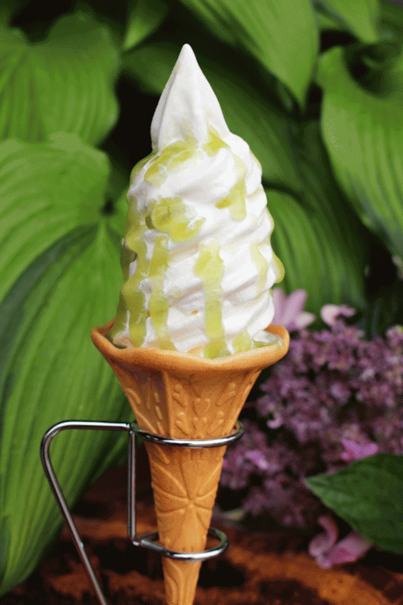 あおうめソフトクリーム