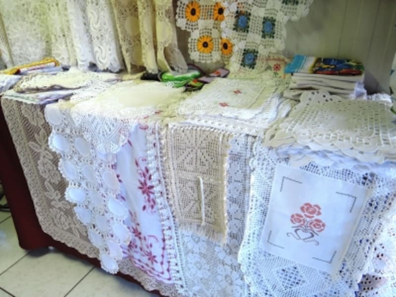 オーガニックコットンで作られたレースもあります