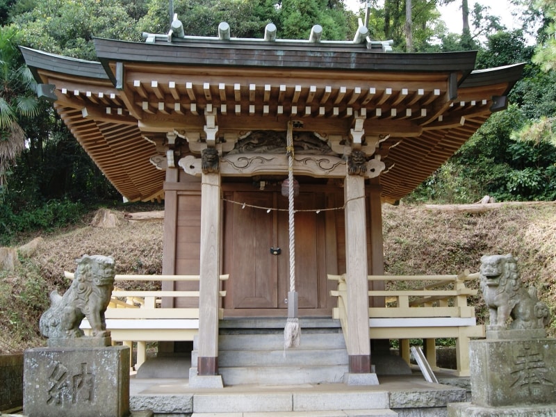 朝夷奈の鎮守、熊野神社