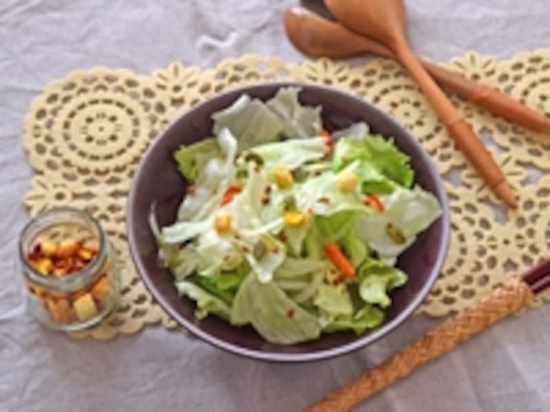 身近な材料で作る粉ドレッシング