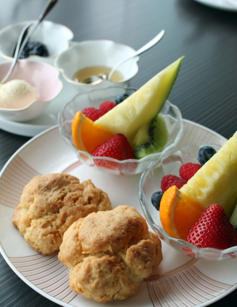 風味豊かな食感のプレーンスコーン