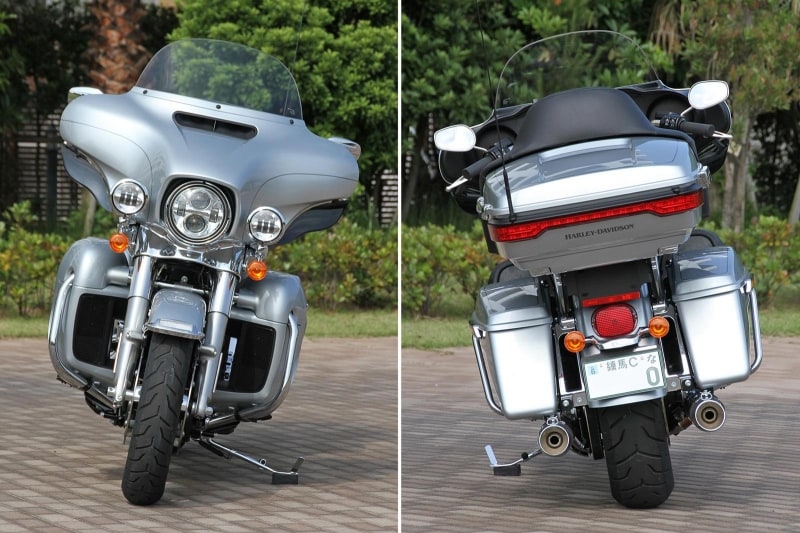 FLHTCU TC エレクトラグライド ウルトラクラシック フロントビュー / リアビュー