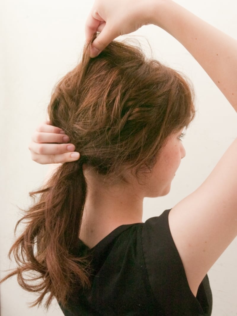 センターをしっかり引っ張ってほぐすとバランスがいい