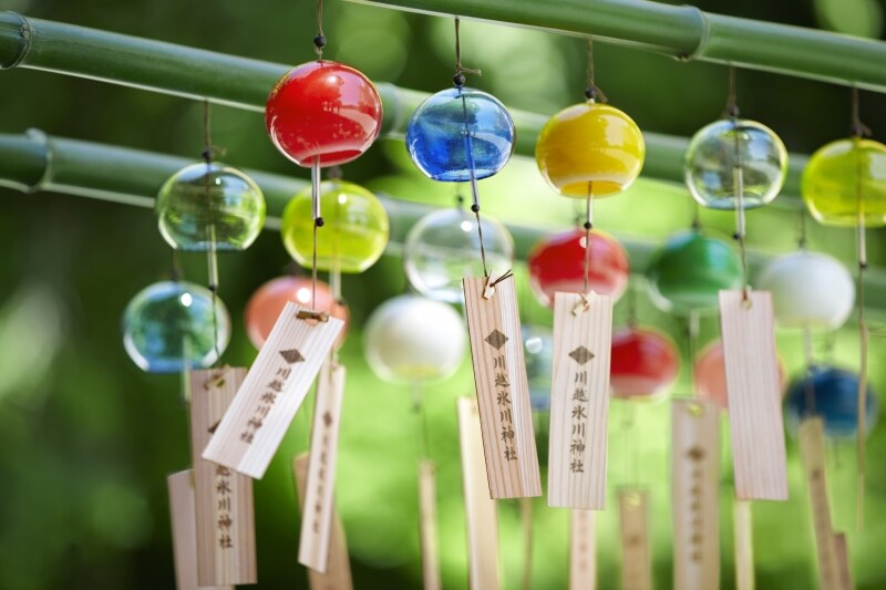 川越氷川神社undefined縁結び風鈴