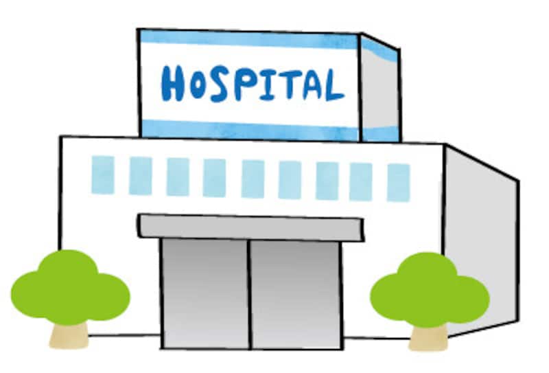 【カラー】病院のカットです。