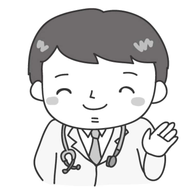 【モノクロ】案内をする医者です。