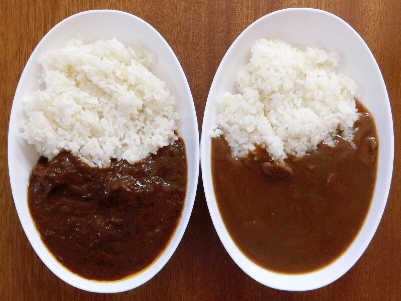 金のビーフカレー味わい深い欧風ビーフカレーできあがり