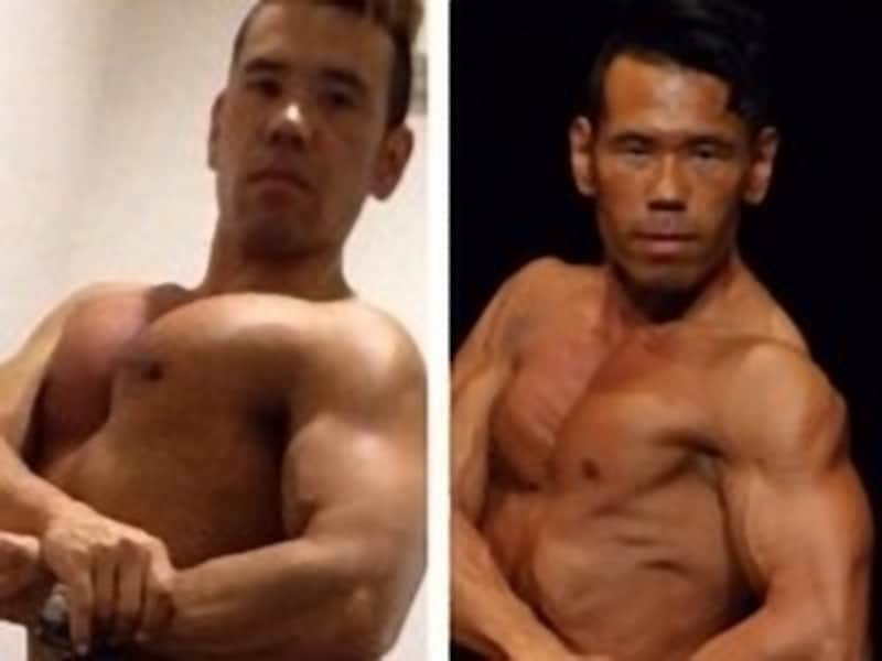 減量前:73kg→減量後:66kg
