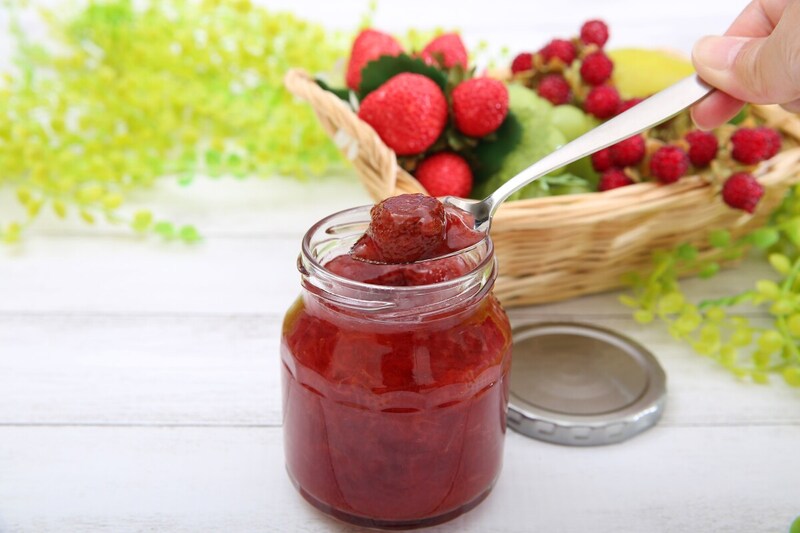 un pot de confiture