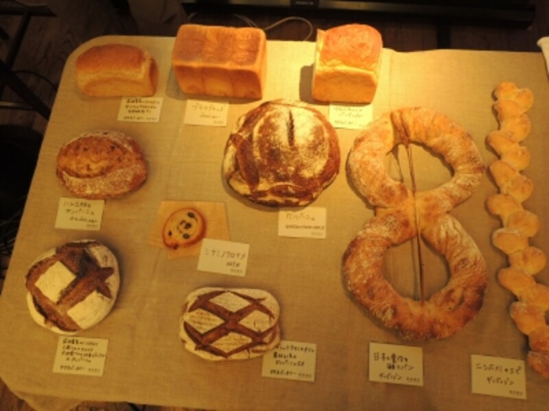 ダンディゾン、ガーデンハウスクラフツ、ブラフベーカリー、カタネベーカリー