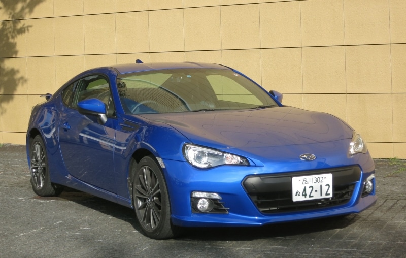 スポーツカーのBRZも扱いやすい