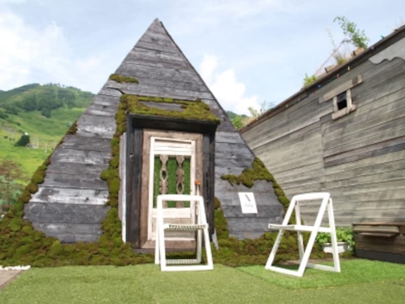 ピラミッド型サウナ