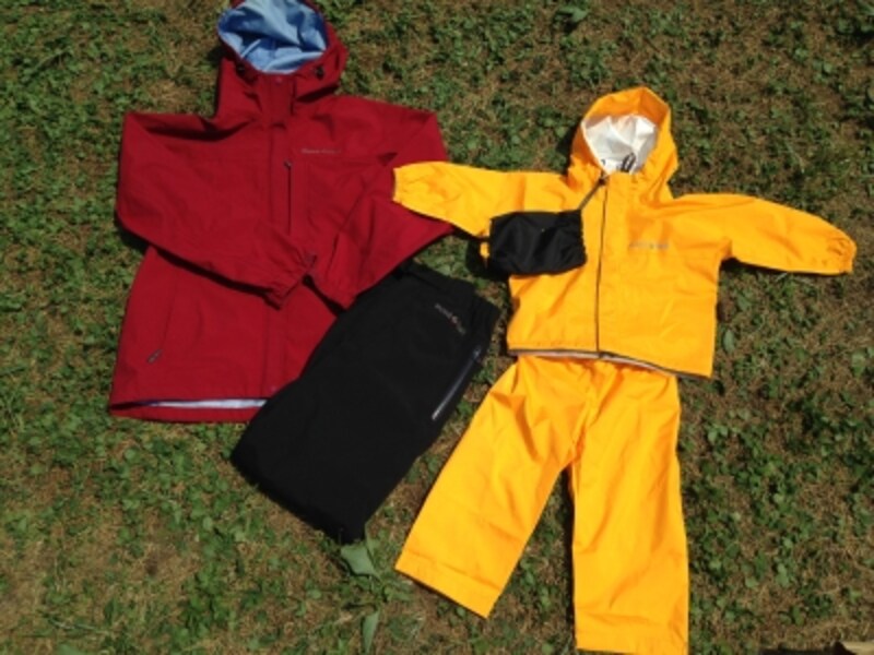 モンベルレインウェア