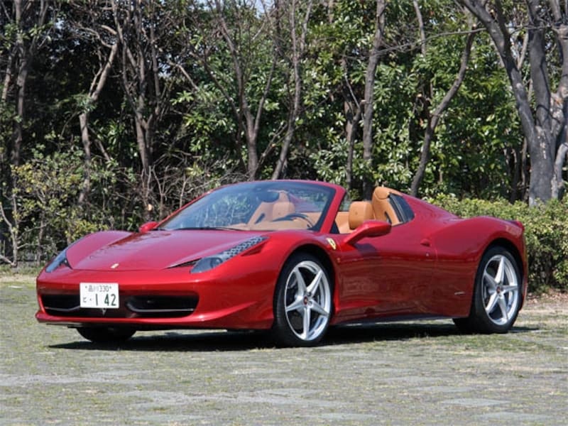 フェラーリ458スパイダー
