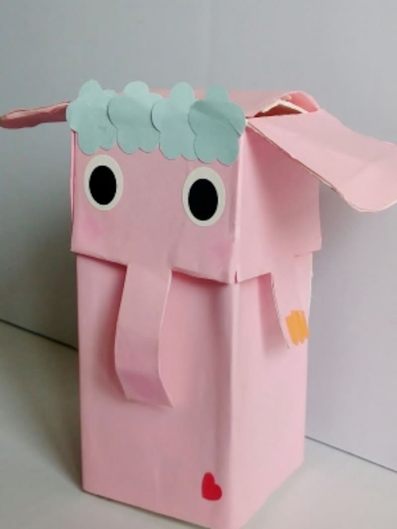 牛乳パック工作 ぞうさんの宝箱 の作り方 工作 自由研究 All About 牛乳パック工作 ぞうさんの宝箱 の作り方 工作 自由研究 All About