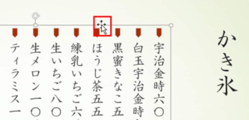プレースホルダー内にカーソルが表示されていなければ、プレースホルダー全体を選択できた証拠だ。