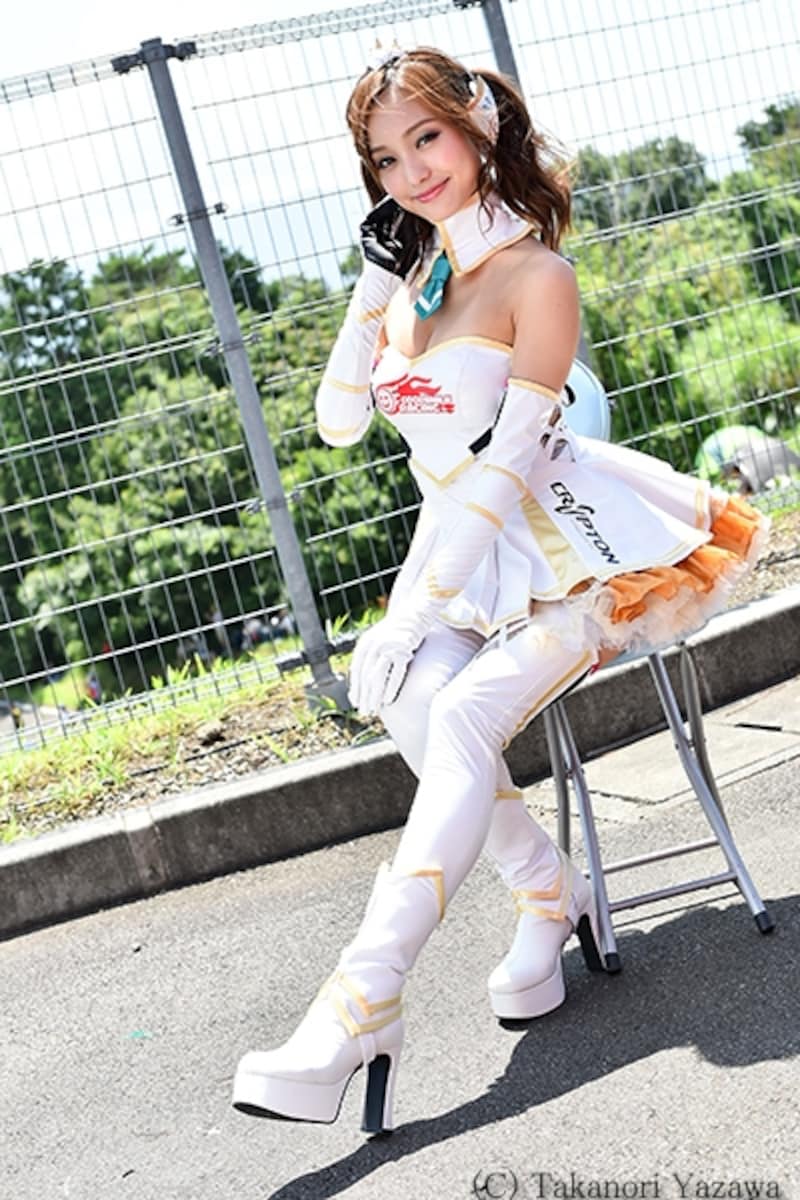 水谷望愛／レーシングミクサポーターズ／（C）タイキ / CFM