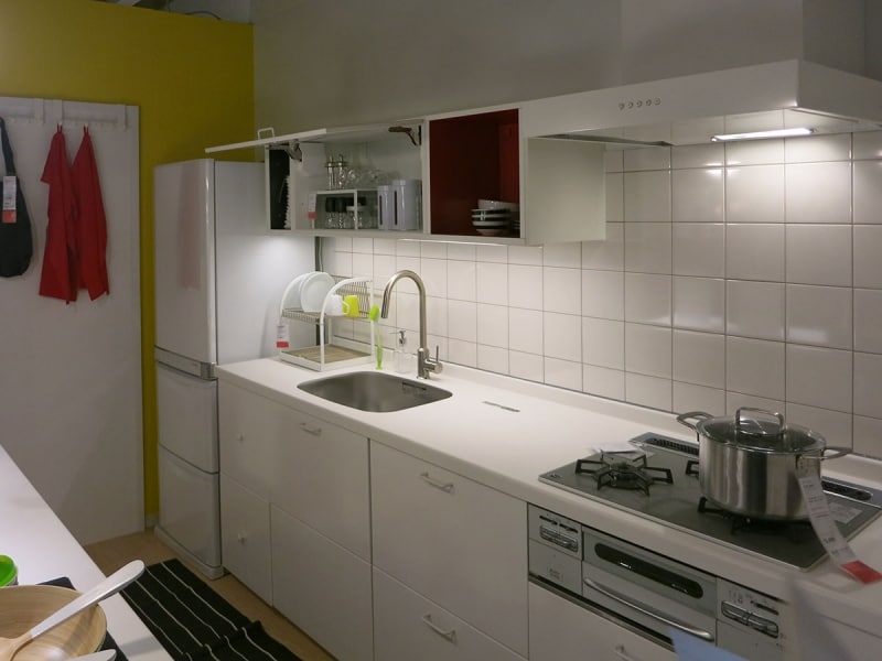 壁面キッチンの画像