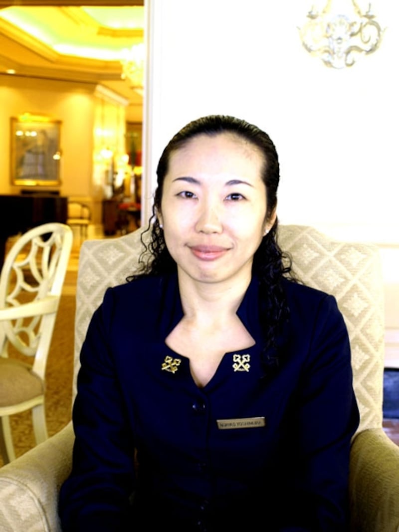 コンシェルジュの吉村徳子さん