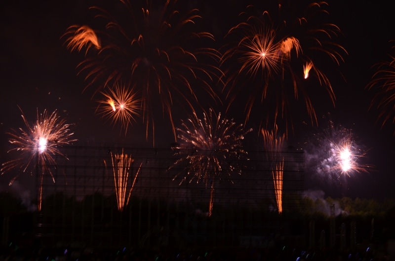 「和火」のスターマイン