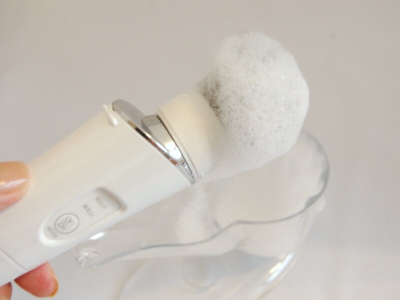 2分ほどでカップからあふれんばかりの泡ができあがった