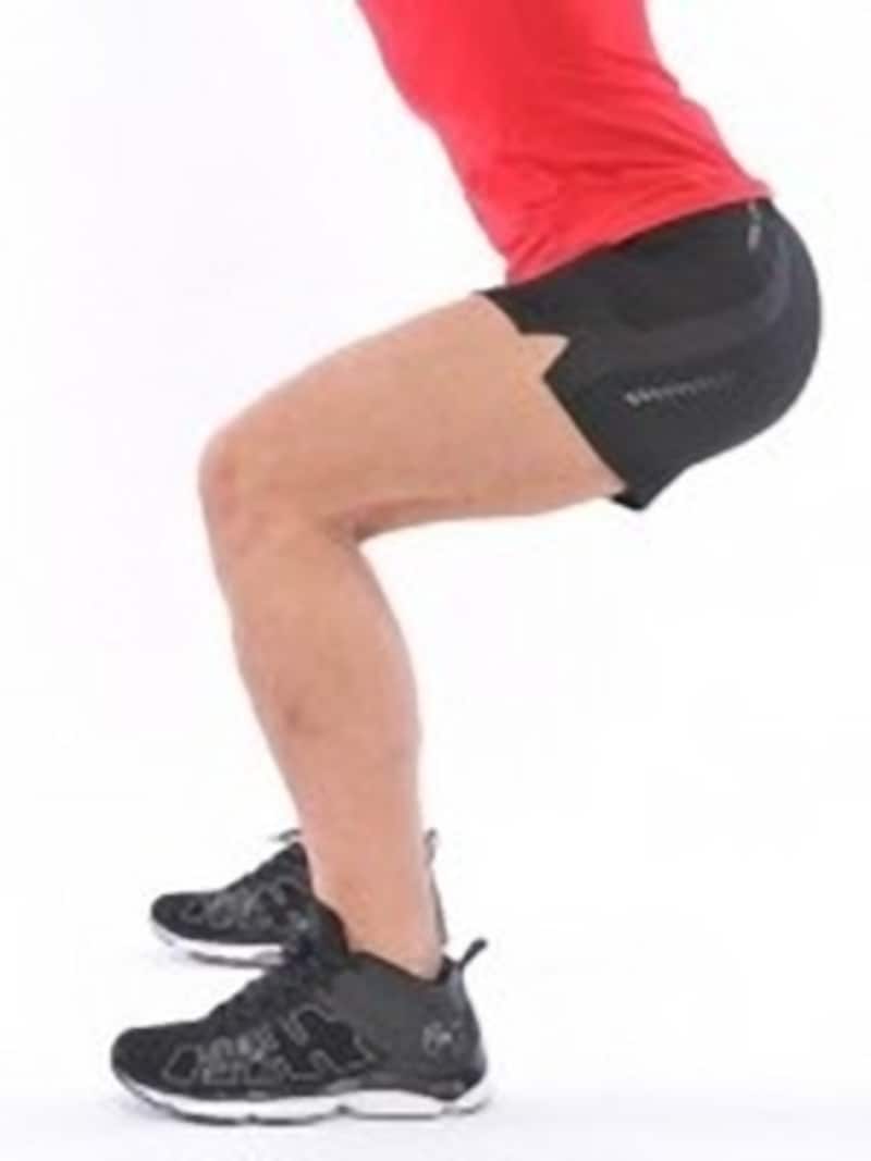 ポイントはお尻を突き出すこと