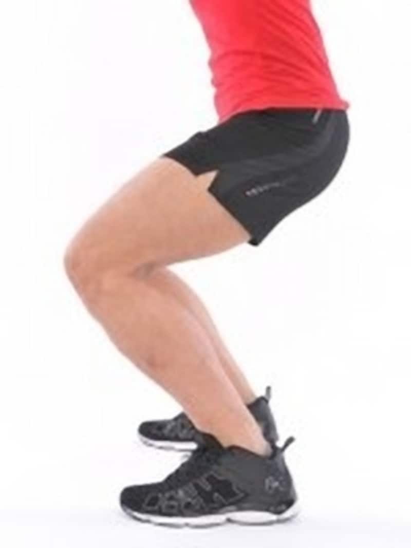 ただしゃがむだけではNG!