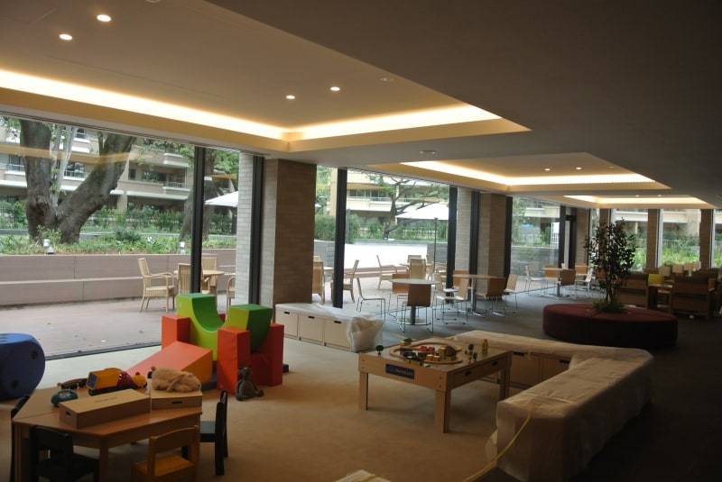 クラブハウス内の共用施設